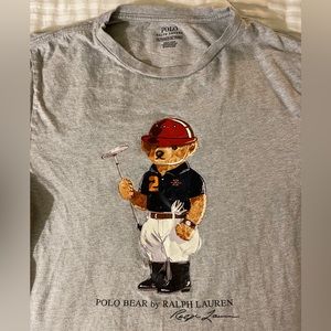 Polo Bear Tshirt Ralph Lauren; Kids XL